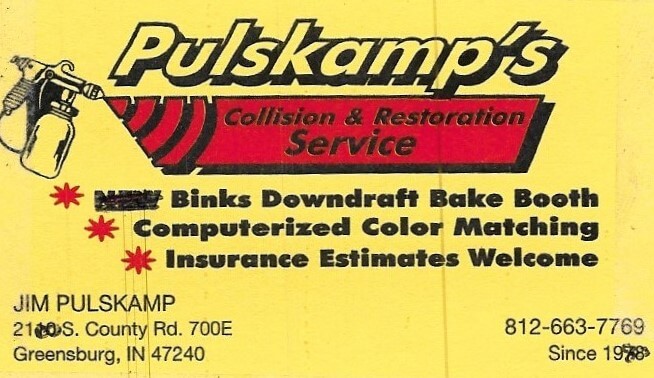 Pulskamp's Auto Body and Restoration Service Logo