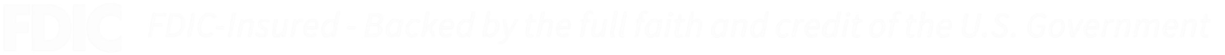 FDIC-Insured - Backed by the full faith and credit of the U.S. Government